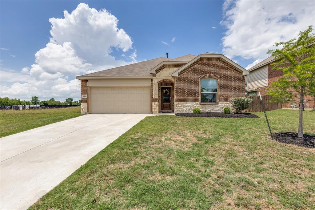 Welcome to this beautifully designed 4-bedroom, 2-bath home located in the highly sought-after master-planned community of Sendera Ranch. Built by Lennar in 2023, this move-in-ready home combines modern finishes, flexible living spaces, and exceptional community amenities.

Step inside to discover an open-concept floor plan with luxury vinyl plank flooring throughout the main living areas. The spacious kitchen serves as the heart of the home, featuring a large center island, quartz countertops, stainless steel appliances, abundant cabinetry, and seamless flow into the dining and living spaces—perfect for entertaining and everyday living.

Offering 4 generously sized bedrooms and 2 full baths, this home also includes a versatile bonus space that can easily function as a home office, fitness area, playroom, or second living room. The private primary suite provides a relaxing retreat, while the secondary bedrooms offer flexibility for family and guests.

Outside, enjoy a generously sized backyard with plenty of room for pets, play, gardening, or future outdoor living enhancements.

Residents of Sendera Ranch enjoy an outstanding lifestyle with multiple community pools, walking and biking trails, playgrounds, a splash pad, basketball courts, parks, and open green spaces. Families will appreciate access to the coveted Northwest ISD, known for its highly regarded schools.

Conveniently located near shopping, dining, entertainment, and major commuter routes, this nearly new home offers the perfect blend of comfort, convenience, and community living. Don't miss the opportunity to make this exceptional Sendera Ranch home your own!