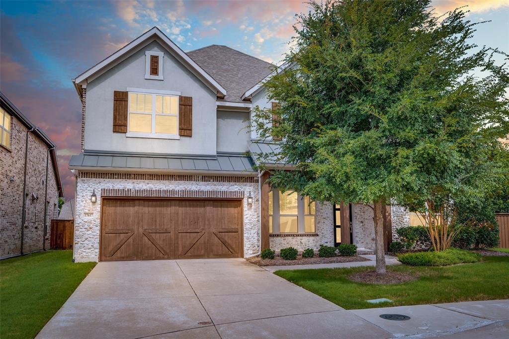 Located on an oversized cul-de-sac lot in sought-after University Place, this Ashton Woods home is designed for today's busy professional and active family lifestyle. The flexible floorplan features a private first-floor primary suite, dedicated home office with custom built-ins, and spacious living areas ideal for both everyday living and entertaining. The chef-inspired kitchen offers stainless steel appliances, a large island, abundant storage, and opens to a dramatic two-story living room filled with natural light. The primary retreat includes dual vanities, soaking tub, separate shower, and oversized walk-in closet. Upstairs are three secondary bedrooms, a game room, and media room, providing space for work, study, recreation, and guests. The outdoor living area is a standout with an extended covered patio with motorized shades and an outdoor kitchen. Community amenities include a pool, fitness center, playground, parks, and trails, all within highly regarded Plano ISD.