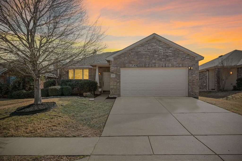 Step into this impeccably maintained 3-bedroom, 2.5-bath home in the desirable Trails of Fossil Creek subdivision. Thoughtfully designed with a functional open floor plan, the home offers generously sized rooms, abundant natural light, and fresh interior paint throughout, creating a warm and welcoming atmosphere. Dining Room could also be used as a home office! The spacious upstairs bonus room provides flexible living space—perfect for a game room, media room, or second living area—and includes a foosball table that conveys with the property. Comfortable, move-in ready, and well cared for, this home is ideal for everyday living and entertaining. Community amenities include a swimming pool, playground, park, and walking trails. Zoned for the highly sought-after Northwest ISD and conveniently located near Alliance Town Center and Presidio Towne Crossing. Come preview it today!