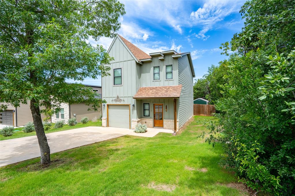 This 3 bedroom, 2.5 bathroom home offers a clean, functional layout with an open living, dining, and kitchen area on the main floor. Modern appliances and fixtures create a clean, contemporary feel while maintaining a warm and inviting atmosphere. Large windows bring in plenty of natural light throughout the home. The fenced backyard offers a private outdoor space with low maintenance landscaping and an irrigation system already in place. A storage shed provides additional space for tools, equipment, or seasonal storage. With thoughtful use of space and ample storage throughout, this home offers a practical layout in a well-maintained setting.