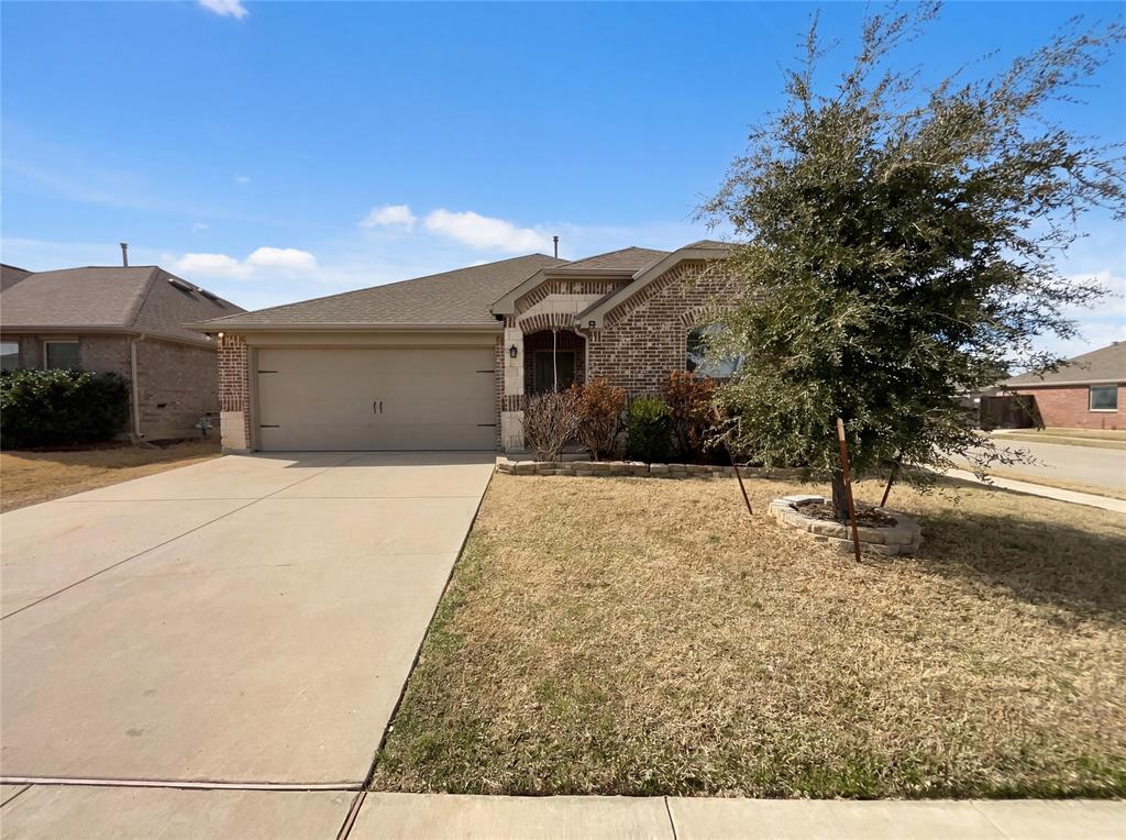 Welcome to 8400 High Garden St, a home that exudes warmth and elegance. The living room is adorned with a cozy fireplace, perfect for those chilly evenings. The kitchen is a chef's dream, boasting all stainless steel appliances, an accent backsplash, and a center island for additional prep space. A walk-in pantry provides ample storage for all your culinary needs. The primary bathroom features double sinks, ensuring plenty of room for personal grooming. Step outside to a covered patio, ideal for outdoor dining or relaxation. The fenced-in backyard offers privacy and space for outdoor activities. Inside, fresh interior paint and new flooring throughout the home give it a modern, updated feel. This property is a perfect blend of comfort and style. Come and see the charm of 8400 High Garden St for yourself. Home comes with a 100-Day Home Warranty and a 7-Day Home Test Drive to move in 7 days early for free