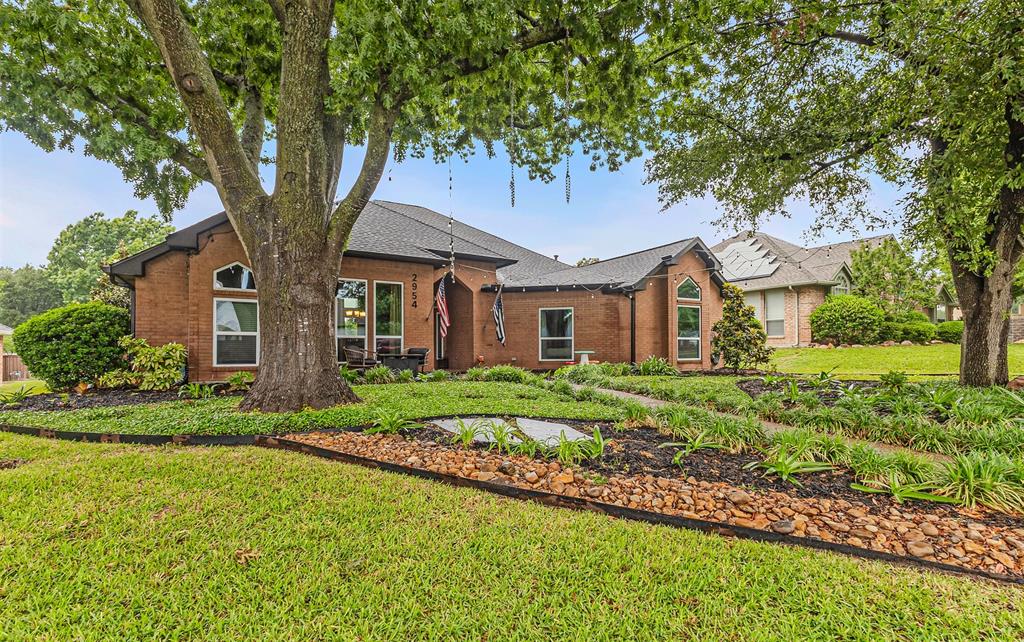 Welcome to Foxchase in Rockwall, where opportunities like this are few and far between. This beautifully maintained and thoughtfully remodeled home offers 2000 plus square feet and a spacious living area designed for both comfort and entertaining. From the moment you walk in, you will notice the pride of ownership and attention to detail throughout.   The expansive living area is a true showstopper, offering soaring ceilings, an open and airy feel, and an abundance of natural light.  Dual glass patio doors and an abundance of windows flood the space with natural light and perfectly frame a stunning view of the outdoor living paradise, seamlessly blending indoor and outdoor living. Whether you are entertaining guests or enjoying a quiet evening at home, this space delivers comfort, style, and a picture-perfect backdrop.

Enjoy your oversized primary ensuite that was beautifully remodeled in 2026 which is truly a standout, offering a spa like experience with sylish walk in shower, freestanding oval tub and elevated finishes that make it feel like a private retreat

Step outside and fall in love with your outdoor sanctuary where you will enjoy a gorgeous swimming pool, a pergola covered hot tub area perfect for relaxing evenings, and a generous covered patio ideal for entertaining. There is still plenty of yard space for small dogs to play, along with a 10x12 storage shed that provides ample room for tools and equipment.

Major updates provide peace of mind, including a new roof in 2025, all windows replaced in 2020, HVAC condenser coil replaced in 2025, pool was resurfaced in 2018 and pool pump replaced in 2020. Every detail of this home has been carefully maintained, making it truly move in ready.

Homes in Foxchase rarely come on the market, and this one checks all the boxes with location, updates, and outdoor living. This is your chance to own a beautifully updated home in one of Rockwall’s most sought after neighborhoods.