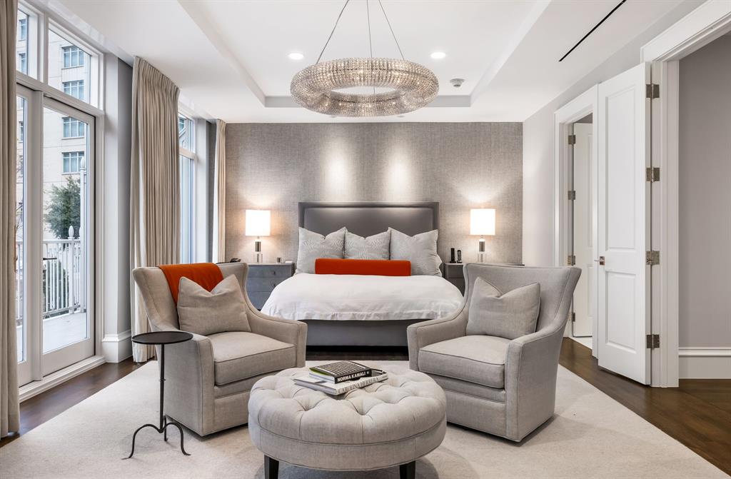 Welcome to an unparalleled luxury living experience at The Ritz Residences in Downtown Dallas, where units like this rare gem seldom become available. This extraordinary 5-story residence boasts 4 spacious bedrooms, 4.5 lavish baths, and an expansive 6,323 square feet of elegance that is being sold fully furnished. Revel in breathtaking views of the Dallas skyline from the comfort of your exquisite home. Designed for the most discerning tastes, this property features an incredible wine room and interiors that exude sophistication and style. Enjoy full access to the world-class amenities synonymous with The Ritz-Carlton, including personalized concierge services, luxurious spas, and fine dining options. With a four-car garage accommodating your vehicles, this residence is the pinnacle of opulence and comfort. An exceptional opportunity not to be missed!