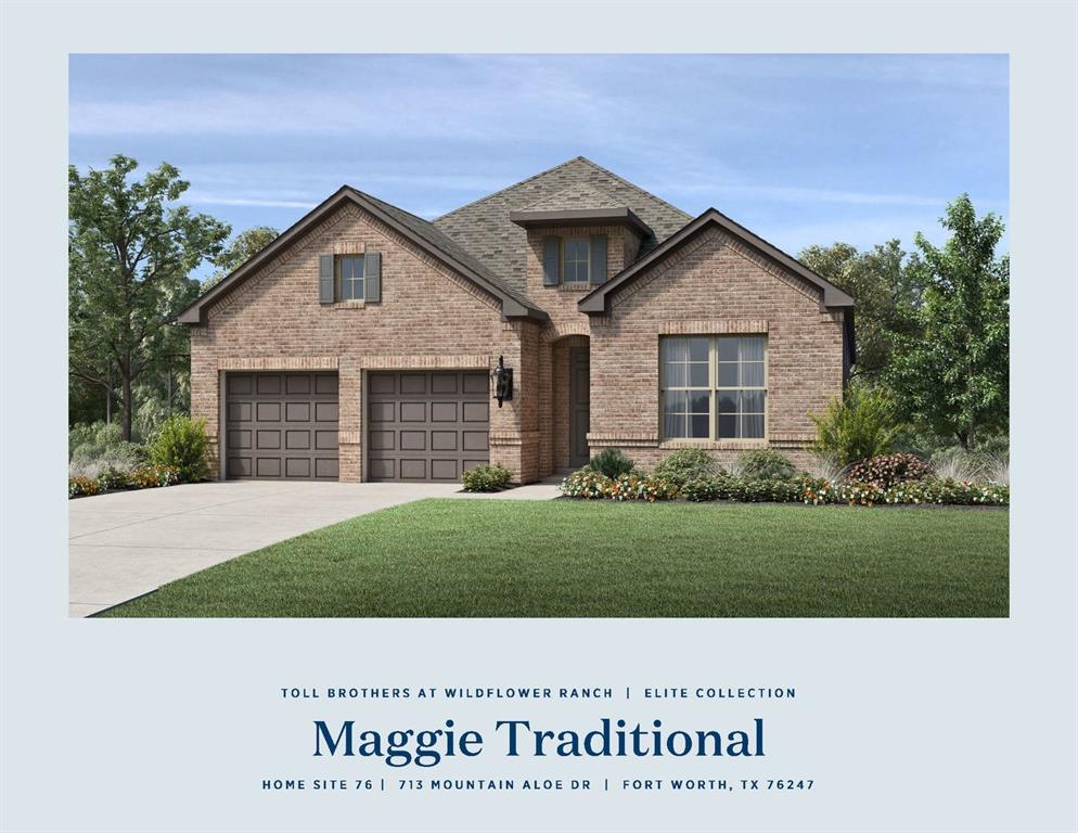 MLS# 21261515 - Built by Toll Brothers - Sep 2026 completion! ~ The Maggie leaves an impression at every turn, starting with a lovely extended foyer with tray ceilings flowing past the beautiful formal dining room. The spacious great room and casual dining area overlook a desirable rear covered patio. Enhancing the well-appointed kitchen are a large center island with breakfast bar, plenty of counter and cabinet space, and generous walk-in pantry. The stunning primary bedroom suite is complete with a tray ceiling, dual walk-in closets, and luxurious primary bath with dual-sink vanity, luxe shower, linen storage, and private water closet. Secondary bedrooms feature ample closets, one with private bath, the other with shared hall bath. Additional highlights include a convenient everyday entry, centrally located laundry, and additional storage.