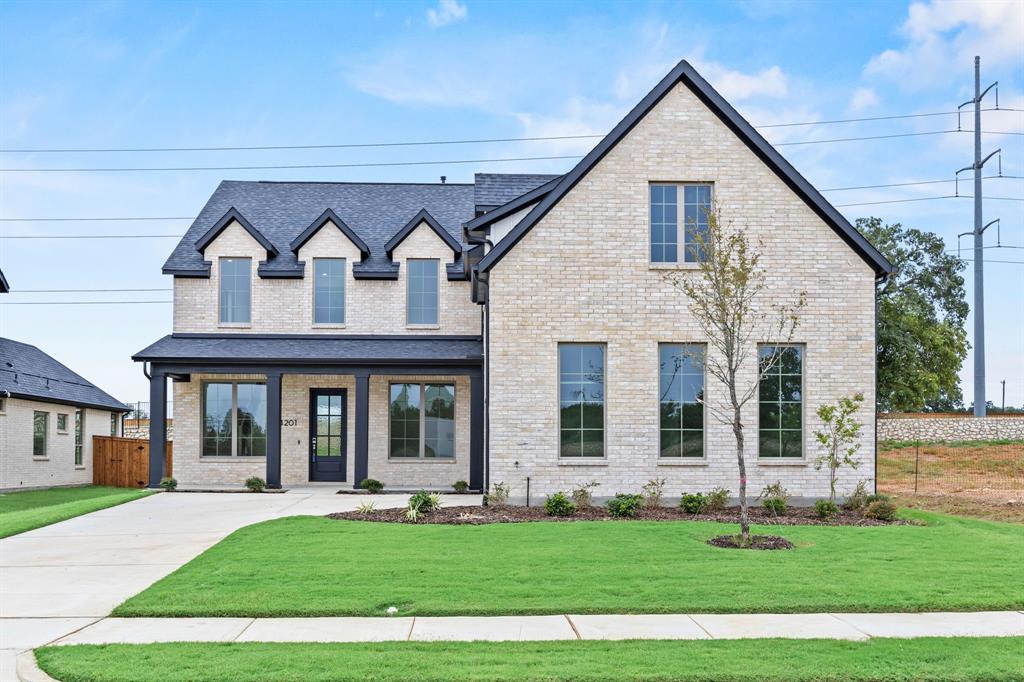 Looking for a home with a 3 car garage, 5 bed & 5 baths, study, and media?  Welcome to Chatham Reserve, a sanctuary of estate style homes nestled on large homesites in the esteemed Aubrey ISD, NO MUD or PID TAX RATE UNDER 2% Our stunning Dakota plan spans 3875 square feet, highlighting thoughtful designs and exquisite finishes that marry elegance with practicality. Greet family and guests on a lovely wide front covered patio. Enter a two story foyer that automatically lifts your spirits as you enjoy room to breathe. A soaring two-story ceiling gives life to your luxurious family room. You will be the envy of all in your chef’s kitchen featuring the largest panty we have ever seen, and a light-filled dining area with a grand view of your backyard. Work from home in your private study. Escape from the worries of your day in a primary suite downstairs, complete with a spa-like bathroom and fabulous walk in closet. Guests will appreciate the privacy of a second downstairs bedroom. Enjoy your game time and relax for movie nights in a glorious game room that flows into a huge media room. Kids have all the space they need 3 private bedrooms and bathrooms upstairs. You will enjoy the large, covered patio and backyard, perfect for outdoor gatherings and relaxation.