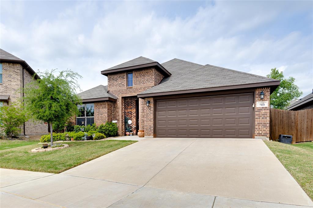 Welcome to 744 Sandy Chip Trail—where thoughtful design, natural light, and everyday comfort come together in all the right ways. From the moment you step inside, you’ll notice the open, airy layout that makes this home feel both spacious and inviting. The heart of the home features a seamless flow between the living, dining, and kitchen areas—ideal for entertaining or simply enjoying day-to-day life. The kitchen offers generous prep space, ample cabinetry, and a layout that keeps everything within reach. The private primary suite is tucked away for relaxation, featuring a well-appointed ensuite bath complete with dual sinks, a deep soaking tub and great closet space. Secondary bedrooms are versatile and well-sized—perfect for guests, a home office, or whatever fits your lifestyle.  The additional bonus room perfect for a home office or gym.
Step outside to a backyard built for Texas living—plenty of room to host, play, or unwind under the open sky. 
Located in an established neighborhood with convenient access to major highways, shopping, dining, and schools in White Settlement ISD.
Move-in ready + functional layout + ideal location = a home that checks all the boxes.
Homes with this combination of comfort, flow, and value don’t last—schedule your showing today.
Solar panels will be paid off at closing.