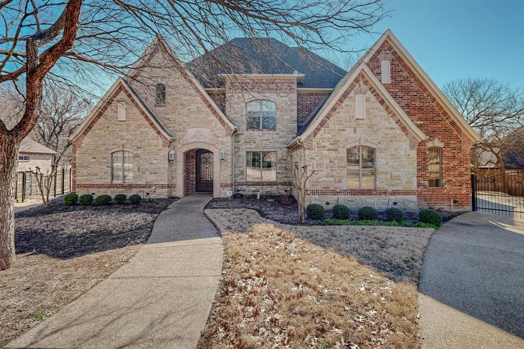 Beautiful north facing 6 bed, 6.5 bath custom home on a 0.615 acre with private wooded backyard located in prestigious Timarron. Four car garage with gated driveway. Chefs kitchens with marble counters open to family with exposed beams. Every bedroom has an ensuite bath, game room with wet bar & media room, added bonus room and second laundry on second floor, screened-in porch with outdoor grill & fire Place, large swimming pool with spa. This house is a must see!