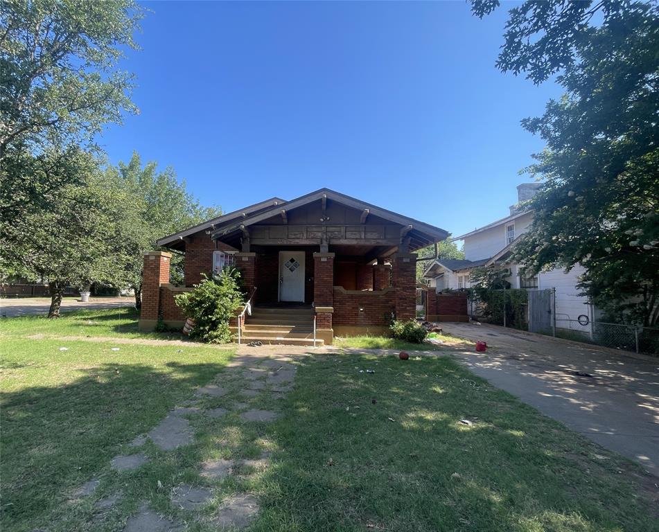 This investments property offers huge potential!!! 3-bedroom 1 bathroom house currently rented for $1100.00 a month.  Back unit offers the possibility to increase rental income to $1700+ total rent after it is remodeled.   Units are occupied and can be viewed with an executed contract.  This property is part of a portfolio.  Ask agent for information on full portfolio