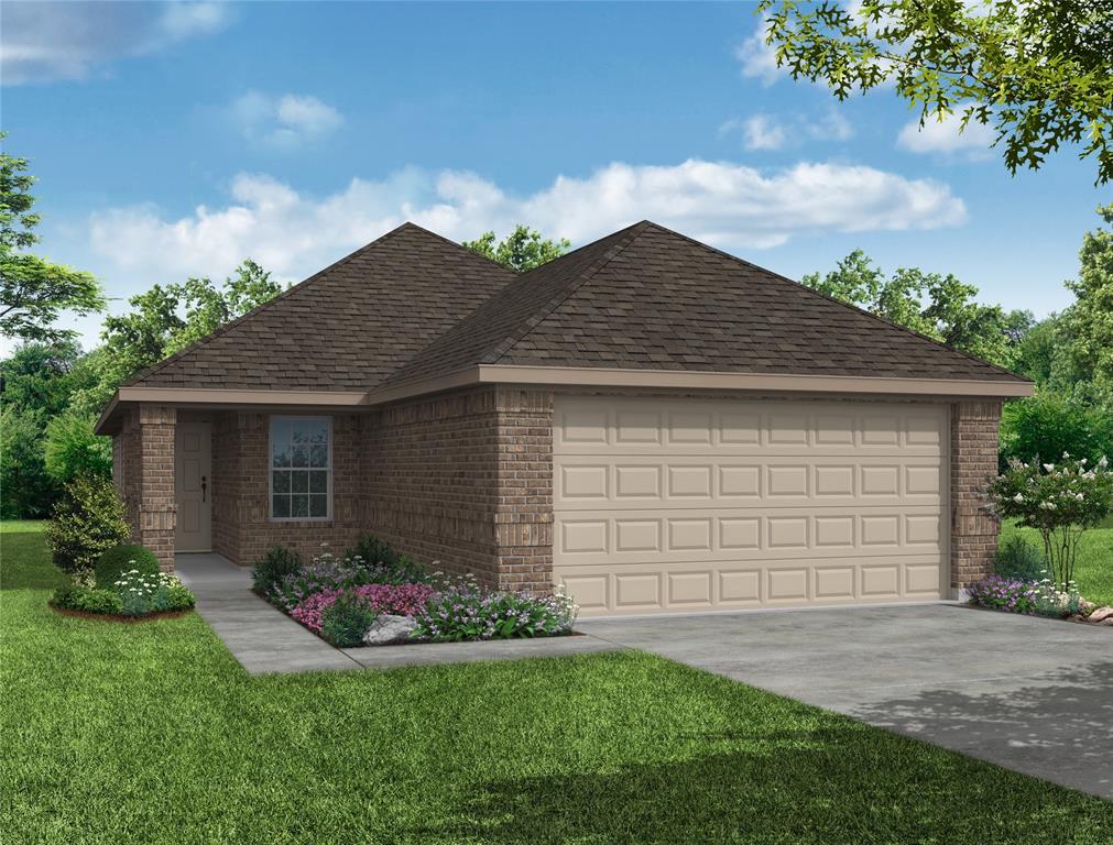 Love where you live in Hanna Ranch in Everman, TX! The Sweetwater floor plan is a charming 1-story home with 3 bedrooms, 2 bathrooms, and a 2-car garage. With vinyl plank flooring throughout the common areas, you'll love entertaining in this home! The gourmet kitchen is sure to please with 42-inch cabinets, granite countertops, and stainless-steel appliances! Retreat to the Owner's Suite featuring a sizable shower, walk-in closet, and tray ceiling for some dramatic flair! Enjoy the great outdoors with full sod and a sprinkler system! Don't miss your opportunity to call Hanna Ranch home, schedule a visit today!