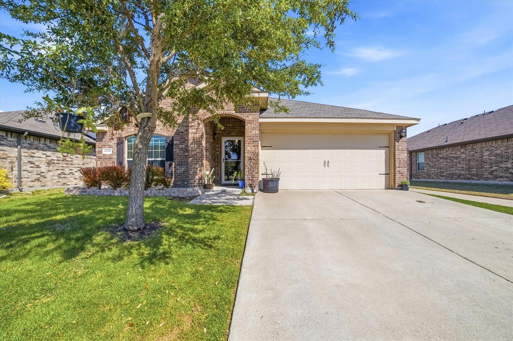 Charming single-story home in the highly sought-after Woodcreek community of Fate! Built in 2018, this 4-bedroom, 2-bath residence offers 1,562 square feet of thoughtfully designed living space with an open-concept layout ideal for both everyday living and entertaining. The spacious kitchen is a true centerpiece, featuring granite countertops, a large island with breakfast bar seating, walk-in pantry, and abundant cabinetry—all seamlessly flowing into the dining and living areas. The private primary suite offers a relaxing retreat with an ensuite bath and walk-in closet, while three additional bedrooms provide versatility for guests, a home office, or a growing family. Step outside to your extended patio deck with pergola, perfectly positioned to overlook a peaceful greenspace with no rear neighbors—creating a private setting ideal for relaxing or hosting gatherings. Additional highlights include a 2-car garage and access to exceptional community amenities such as a resort-style pool, fitness center, clubhouse, parks, and scenic walking trails. Conveniently located within Royse City ISD, this home blends comfort, style, and convenience.

Currently tenant-occupied, with the tenant expressing interest in staying—making this an excellent investment opportunity or a future primary residence.