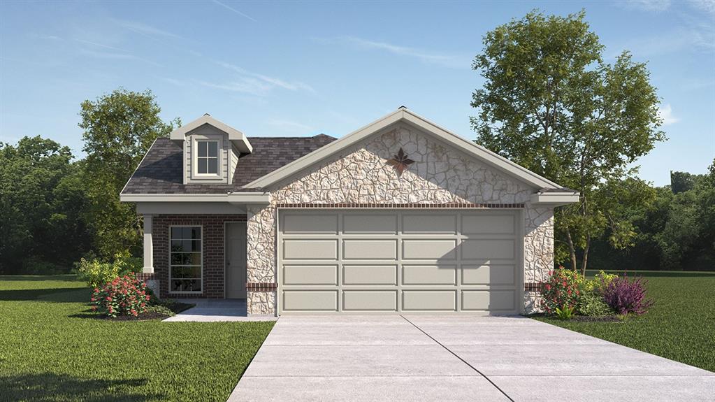 New! Spacious single story! Three bedrooms, two full baths, with covered patio. Home includes, eat-in kitchen, Quartz counters throughout, LED lighting, full sprinkler system, professionally engineered post tension foundation, and so much more!
Located in DR Horton`s new community Elevon. It features walking trails with fitness stations, a clubhouse, community pool, splash pad and much more!  Schedule a tour today! Stage 6 of 13