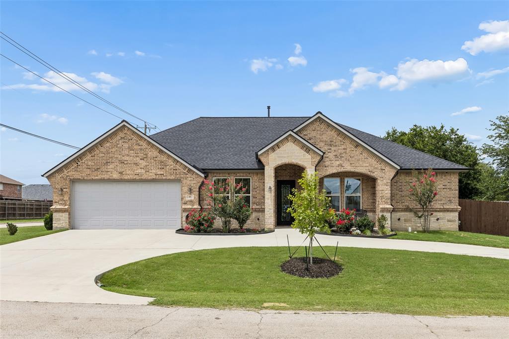 Welcome to this stunning home built in 2019, offering the perfect blend of modern design, functionality, and
convenience. Situated on a desirable corner lot, this exceptional property features 3 spacious bedrooms, 3 full
bathrooms, and a spectacular 3-car drive-through garage, providing ample space for vehicles, hobbies, and storage.
The home's impressive curb appeal is enhanced by a circular driveway, creating a grand entrance and additional
parking for guests. Inside, you'll find a thoughtfully designed floor plan with comfortable living spaces, quality finishes,
and abundant natural light throughout. Conveniently located in the heart of Roanoke, this home offers easy access to
top-rated schools, popular restaurants, shopping, and entertainment. Commuters will appreciate the quick access to
Highway 114, making travel throughout the Metroplex simple and efficient. Whether you're looking for a place to
entertain, relax, or enjoy all that Roanoke has to offer, this beautiful property delivers the perfect combination of
comfort, style, and location.