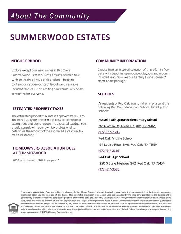 Summerwood Estates - Residential