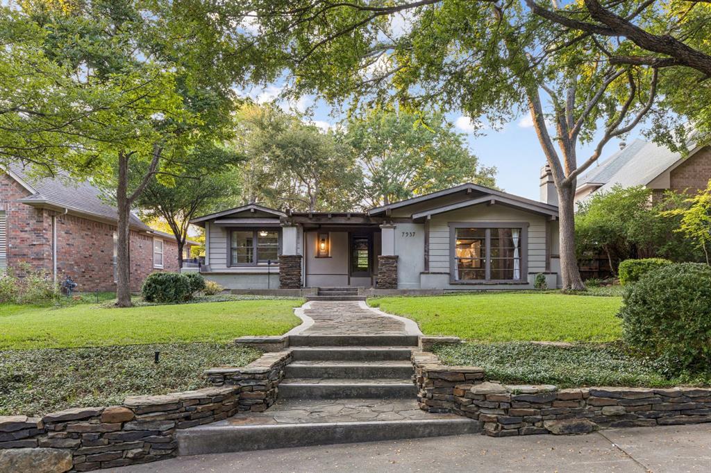 Attention renovators, builders, and visionaries—this is the opportunity you’ve been waiting for! Nestled in White Rock Highlands and zoned to the highly sought-after White Rock Elementary, this prime location ensures lasting value and investment security. Outdoor enthusiasts will appreciate the close proximity to White Rock Lake, Flag Pole Hill Park, and a plethora of trails and parks. Perched on a hillside, this California-inspired Craftsman bungalow presents endless potential. Renovate and expand to create your dream home, or take advantage of the lot and build new—the choice is yours. Deer Trail Drive is known for its rolling terrain, mature trees, and scenic views, offering a serene, almost rural setting while remaining just minutes from all the conveniences Lake Highlands has to offer. Property is being Sold As-Is. Don’t miss your chance to create something truly special in this picturesque and highly desirable neighborhood!