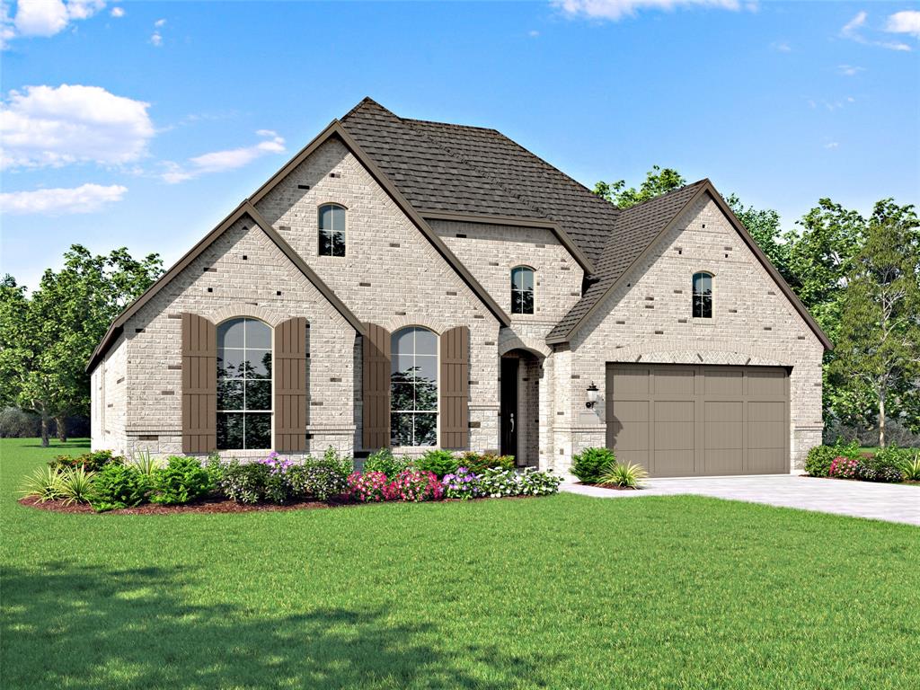 Imagine coffee on your back patio overlooking a gorgeous, treed greenbelt. Primary bedroom, family room and dining & kitchen all look out over this natural oasis as well. Very few homes exist with a view like this one has.  This 3 bedroom, 1 story beauty has it all, study, entertainment room, large family room with floor to ceiling fireplace, freestanding tub with dropped shower in primary bath and a double oven kitchen with custom cabinetry.  All the bedrooms are large and have their own private bath. All of this from the Eleven-time People's Choice Award winning builder, Highland Homes.