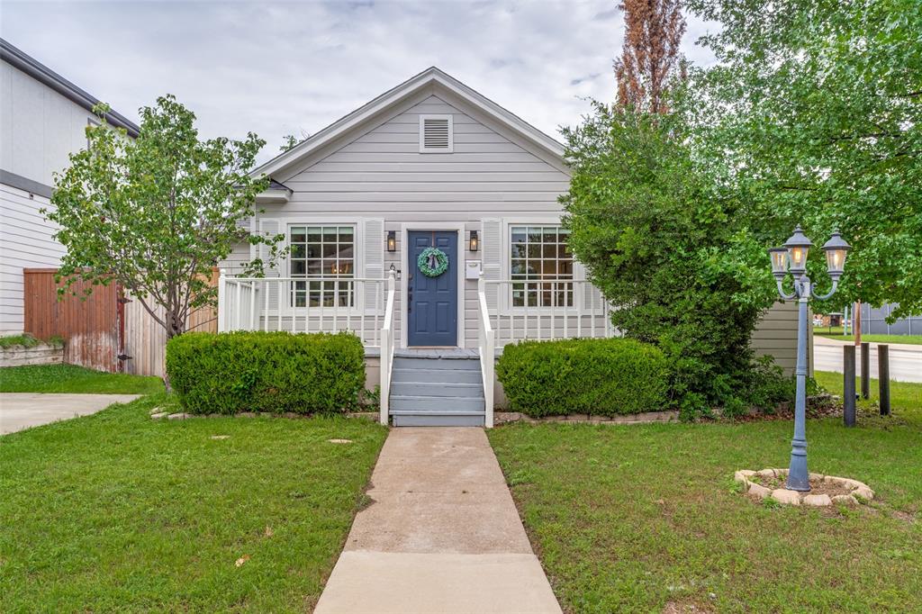 Tucked into the charming heart of Delmar Heights, this beautifully updated residence blends warmth, style, and everyday ease. Offering 2 bedrooms, 2 baths, and a dedicated study, the home welcomes you with expansive living and dining spaces designed for effortless entertaining and comfortable living. The oversized primary suite serves as a private retreat, complete with a generous walk-in closet and a well-appointed bath featuring dual vanities and a spacious walk-in shower. The kitchen, thoughtfully refreshed in 2022, pairs timeless butcher block countertops with sleek stainless steel appliances—perfect for both casual mornings and evening gatherings. A spacious secondary bedroom and updated guest bath provide comfort and flexibility for family or guests. Step outside to your own secluded backyard escape, where a covered deck invites year-round relaxation and a storage shed adds convenience. Ideally situated just moments from the vibrant shops and dining along Greenville Avenue and the beloved Tietze Park—with its trails, pool, courts, and playground—this home offers the perfect balance of tranquility and connection. A true gem you won’t want to miss.