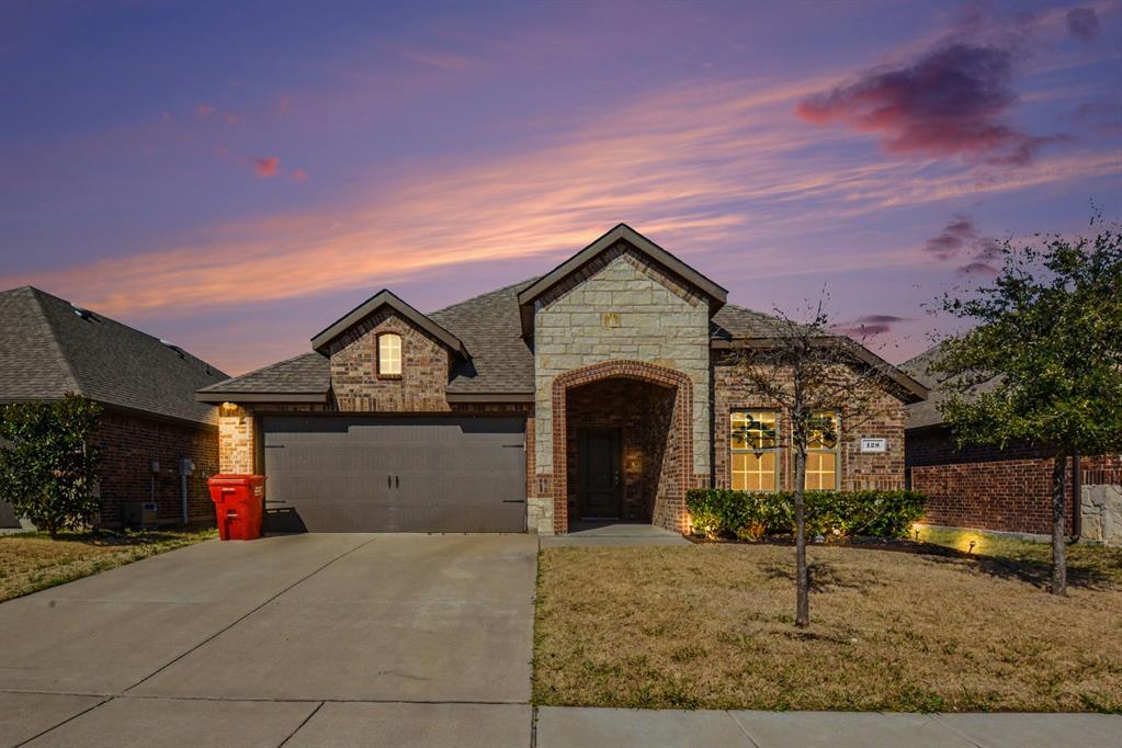 Welcome to this beautifully maintained home in the heart of Royse City! This charming property offers the perfect combination of comfort, style, and functionality. Step inside to an inviting open-concept floor plan filled with natural light, featuring spacious living and dining areas ideal for everyday living or entertaining. The modern kitchen boasts stainless steel appliances, granite countertops, a large center island, and plenty of cabinet space. The primary suite provides a peaceful retreat with a luxurious ensuite bathroom that includes dual sinks, a soaking tub, and a separate shower. Additional bedrooms are generously sized and versatile for guests, a home office, or hobbies. Outside, enjoy a private fenced backyard with a covered patio—perfect for relaxing evenings or weekend gatherings. Conveniently located near top-rated Royse City ISD schools, parks, shopping, and dining, this home truly has it all. Don’t miss your chance to make it yours!