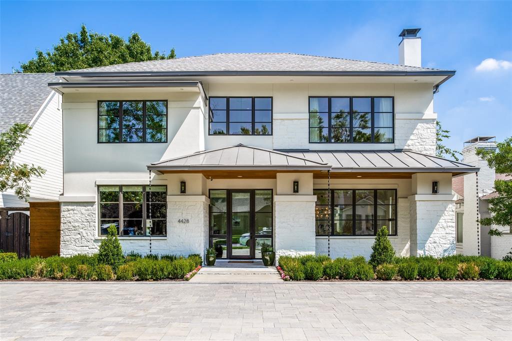 Stunning transitional home in HPISD! This beautiful home is not only energy efficient but includes many high-end amenities sure to please the most discerning buyer.  The light and bright open floor plan is great for entertaining with two living areas down, a separate study, and dining area right off the kitchen.  The chef worthy eat in kitchen and family room open out to a covered outdoor living area and gorgeous pool and spa.  Some of the amenities include museum quality walls, designer lighting, synthetic grass backyard. The chef inspired kitchen incorporates commercial grade dacor stainless steel appliances, island, and gorgeous maple cabinets.  The second floor hosts all four bedrooms as well as a living space generous to house a media room, game room and even a home gym.  Updates to include three bathrooms, new lighting, new carpet, interior completely repainted just to name a few.  A must see in the great school district of Highland Park.