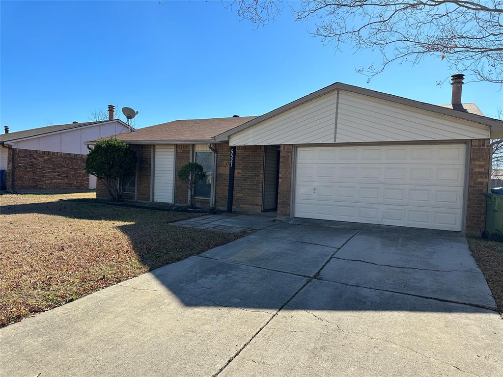 Available Now For Immediate Move-In! Spacious 3 bedrooms, 2 bath home ready for Immediate Occupancy. Ceramic tile floor greets you and flows through Open Living & Kitchen area. Kitchen has been remodeled with cabinetry, granite c-tops and appliances including Refrigerator! Kitchen features a serving bar & breakfast nook that opens into the living area. Living room has beautiful wood-burning fireplace with slate tile surround. French doors lead out to covered patio with spacious fenced-in backyard. All 3 bedrooms on left side of home. Both baths have also been remodeled with custom tile, cabinetry and fixtures!  Other updates in this home include double-panel windows. Pets will be considered on case by case basis.