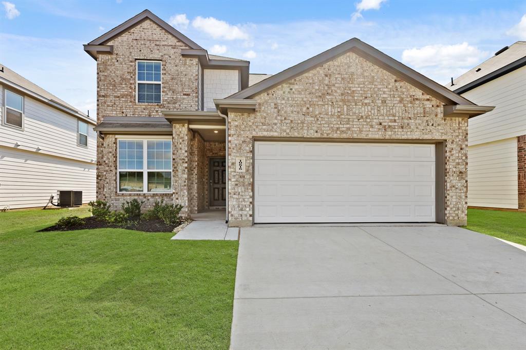 Love where you live in Deer Creek in Fort Worth, TX! The Salerno floor plan is a spacious 2-story home with 3 bedrooms, 2.5 baths, a study, game room, and 2-car garage. This home has it all, including privacy blinds and vinyl plank flooring throughout the first-floor common areas! The first floor offers the perfect space for entertaining with an island kitchen open to expansive living and dining areas! The gourmet kitchen is sure to please with 42-inch cabinetry, granite countertops, and stainless-steel appliances! Retreat to the first-floor Owner's Suite featuring a beautiful bay window, granite countertops, a separate tub and shower, and a walk-in closet! Enjoy the great outdoors with a patio! Don’t miss your opportunity to call Deer Creek home, schedule a visit today!