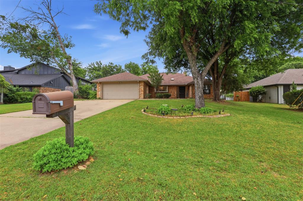 OPEN HOUSE SATURNDAY, JUNE 20, 1 TO 3. Perched atop one of the highest hills in DeCordova Bend Estates, this charming 3-bedroom, 2-bath home offers a rare opportunity to enjoy elevated living with breathtaking views and endless potential. Located directly across from the golf course, the setting is both peaceful and picturesque, creating the perfect backdrop for everyday living. Inside, you’ll find 1,745 square feet designed for comfort and functionality, while outside, the lifestyle truly shines. Start your mornings with coffee on the screened-in back porch overlooking the spacious backyard, complete with incredible potential to create the garden oasis you’ve always imagined. In the evenings, unwind out front and take in the stunning Texas sunsets that paint the sky from this hilltop retreat. A separate golf cart garage adds extra convenience to enjoy all the amenities and recreation this sought-after golf course community has to offer. This home combines elevated views, outdoor charm, and the unique lifestyle that DeCordova is known for.

Professional Photos are coming next week! There is a $10,000 initial fee to join the community paid by the buyer.