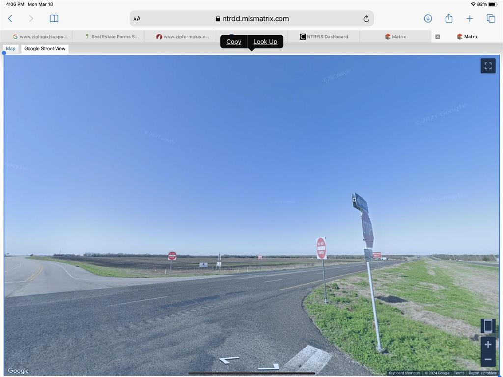 Look no further!   Great development property! Frontage on FM 1570 and Highway 380.  High traffic area,  Minutes from I-30, Hwy 66 and Hwy 69.  
FM 1570 right of way has been taken for four lanes.  Caddo Basin water along Hwy 380.  Electricity at west boundary. WILL SUBDIVIDE!