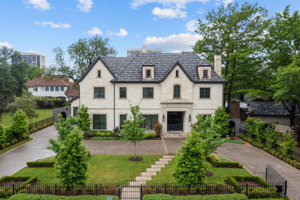 MULTIPLE OFFERS. OFFER DEADLINE MONDAY MARCH 7th at 11 AM. Beautifully constructed home situated on lush half-acre lot on one of the most desirable streets in Preston Hollow. You are enveloped in elegance as you walk thru the home, highlighted by the high-end finishes throughout. This impeccable home was designed with a fabulous kitchen equipped with top-of-the-line appliances and spacious island, perfect for entertaining! In addition, this home features an expansive gameroom, media room, and 5 large secondary bedrooms with private baths! The owner’s suite is the perfect escape, with dual luxurious spa-like baths, and direct access to your own piece of backyard paradise including spacious covered outdoor living and kitchen, sparkling pool, and plenty of green grass!