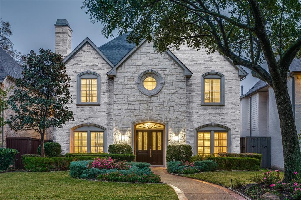 Welcome to this stunning well built, custom built residence in the heart of University Park in the Armstrong Elementary district. This home combines elegance with functionality. The living room, breakfast room, and kitchen have been updated to an open concept to flow seamlessly, featuring floor-to-ceiling windows that bathe the space in natural light and highlight the new hardwood floors throughout. The renovated kitchen is a chef’s dream, equipped with premium Wolf, SubZero and Miele appliances, quartzite countertops, a large walk-in pantry, and a generous storage closet. The breakfast area offers a cozy window seat perfect for morning coffee.

After entering through the solid mahogany front door, on the main floor one will find 12-foot ceilings, gas fireplaces in both living rooms, and a versatile room ideal as an office or additional bedroom. Other amenities include a Generac 24 kW generator, new HVAC systems and water heaters.

Upstairs, the primary suite offers a spacious retreat with dual bathroom vanities, a Kohler spa tub, and walk-in closet. Additionally, there are three secondary bedrooms and a large game room or gym that could be easily converted into another bedroom.

The private backyard is beautifully lined with evergreen trees for year-round privacy, and outdoor patio and the entire home are wired for surround sound. This University Park gem offers accessibility and a luxurious lifestyle with the comforts of modern living—truly a must-see!