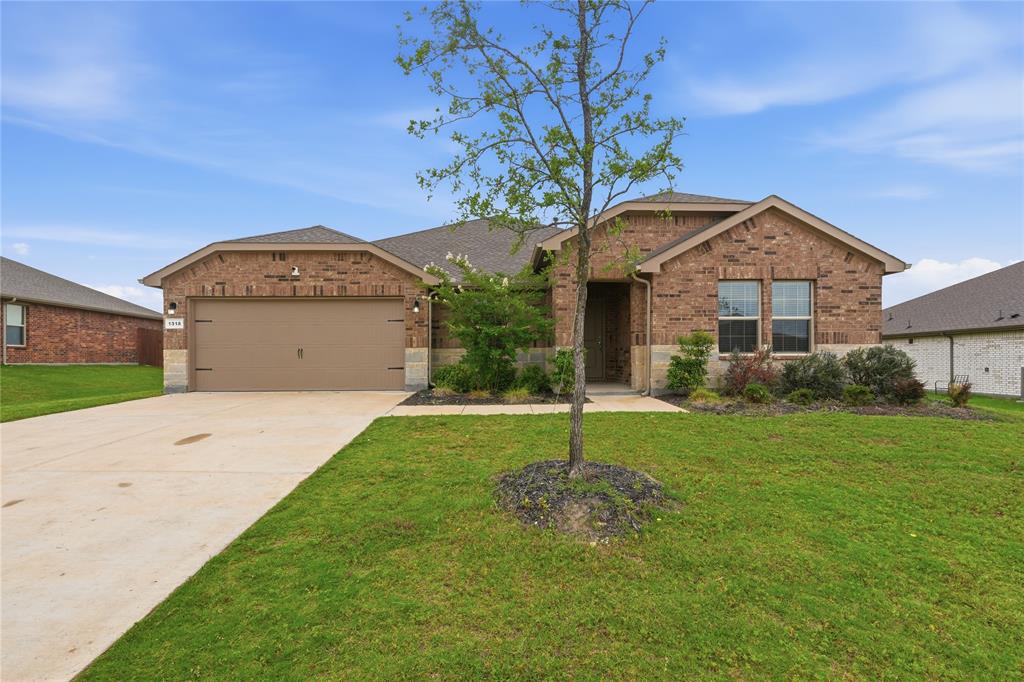 Welcome to this beautifully designed 4-bedroom, 2-bathroom home offering the perfect blend of comfort, style, and functionality. From the moment you step inside, you’ll appreciate the spacious open-concept floor plan that creates an inviting atmosphere ideal for both everyday living and entertaining. The heart of the home is the stunning kitchen featuring a gas range, oversized kitchen island, ample cabinet space, and a designated dining area perfect for hosting family dinners or gatherings with friends. The seamless flow between the kitchen, dining, and living areas makes this home feel both spacious and connected. Retreat to the generously sized primary suite designed for relaxation and comfort. The ensuite bathroom features a double vanity, walk-in shower, and a spacious walk-in closet that offers plenty of storage. Additional bedrooms are thoughtfully positioned away from the primary suite, providing added privacy and flexibility for guests, family members, or a home office setup. Step outside to enjoy the spacious backyard with plenty of room for entertaining, pets, play, or creating your own outdoor oasis. As an added bonus, the sellers are willing to include the refrigerator, washer, and dryer with an acceptable offer. Don’t miss your opportunity to own this exceptional home schedule your private showing today before it’s gone!