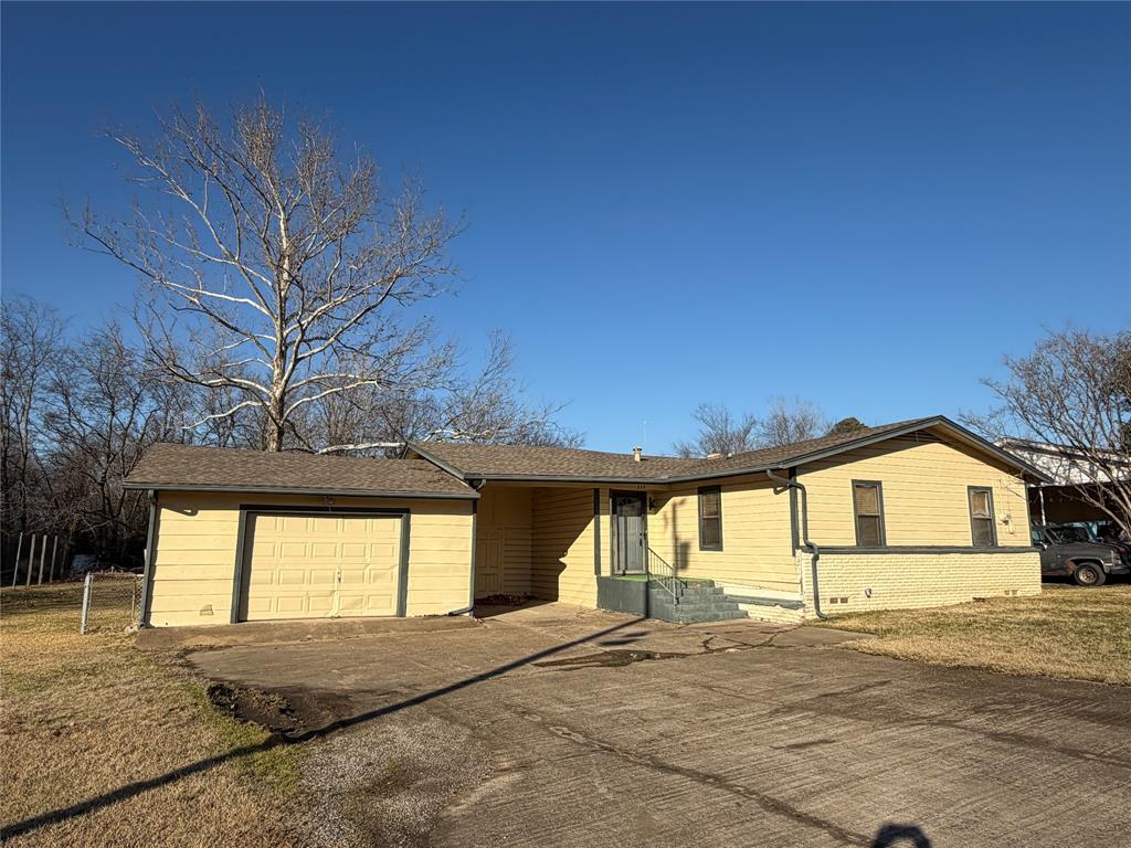 Are you looking for your starter home? Or an investment property? Come take a look at this one. The main house is a 2 bedroom with 1 bath (the bathroom has recently been remodeled). There is a spacious den, kitchen with real wood cabinets and a dining room to entertain family and friends. The one car garage has additional workshop space for your tools and storage. The backyard boasts a small pool house (the above ground pool has been removed) with electric working, includes a window ac and has a full bathroom. This property is in need of TLC, a little updating, the price point reflects this. This will be Sold As Is, no repairs will be done. The last building in the back yard to mention, is a metal shed that is used for lawn maintenance equipment. There is so much potential in this property, you can make it yours. Call Showing Time to schedule a walk through today.