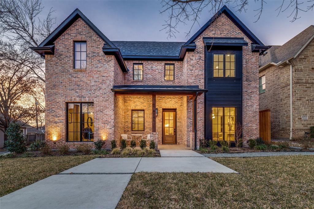 Brand-new 2025 construction offering 4,190 square feet of thoughtfully designed living space. This home features 5 bedrooms, 4 bathrooms, game room, 3 dining areas, 2 spacious living areas, and 2 laundry rooms. Highlights include 10-foot ceilings, wide-plank hardwood floors throughout, and a chef’s kitchen with stainless steel appliances, a Sub-Zero refrigerator, wine refrigerator, and butler’s pantry with walk-in pantry. Additional features include two laundry rooms with washer and dryer included, a two-car attached garage with electric gate, outdoor gas grill, 8-foot cedar board-on-board fencing, sprinkler system, and security system. Every detail of this home has been intentionally designed with a refined, elevated aesthetic. Natural Bianco Rhino marble dresses the kitchen, butler’s pantry, and laundry rooms, while wide-plank white oak floors flow seamlessly throughout the home. Thoughtful touches include a venetian-plastered fireplace, Dusty Rose limestone accents, and a limewashed primary bath finished with hand-painted tile. The kitchen is outfitted a KitchenAid Professional series range panel ready professional grade appliances and a 24” Sub-Zero wine fridge. Each bathroom features designer tile selections, ranging from handmade ceramic walls to porcelain penny tile floors and Brizo plumbing fixtures. Additional selections include Marvin casement windows, solid core interior doors, a custom iron stair railing, and lighting from Arteriors and Visual Comfort. This is luxury living with warmth, craftsmanship, and lasting beauty.