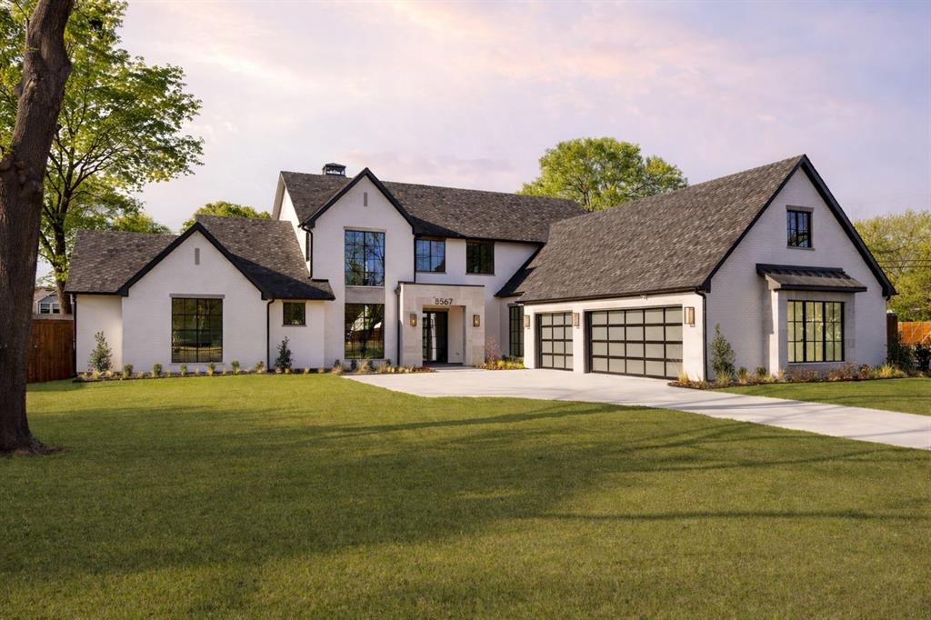 Located in the highly sought-after Big Forest Hills neighborhood, just minutes from White Rock Lake, scenic bike and walking trails, and the Dallas Arboretum, this Exceptional Custom Luxury Home sits on a Rare More Than Half Acre Gated Estate-Size lot and offers an ideal blend of location, design, and craftsmanship. The thoughtfully designed floor plan features 5 bedrooms, a primary suite and guest suite on the main level, 3 additional bedrooms upstairs, and 5 full baths plus 3 half baths, including a pool bath with direct patio access. A dedicated study, gameroom, and two laundry rooms (up and down) add everyday functionality. The chef’s kitchen is anchored by a 48” Wolf range, custom hood, Sub-Zero refrigerator and freezer, and paneled dishwasher, complemented by a large prep kitchen with additional Sub-Zero refrigeration, icemaker,  microwave, and second dishwasher—perfect for entertaining. Outdoor living is elevated with a huge covered patio featuring motorized screens, ceiling heaters, built-in grill + hood, and a convenient patio half bath for seamless indoor-outdoor entertaining. Unique Opportunity with an RARE Oversized 3 Car Garage with extensive storage accessible from both the garage and exterior, plus two electric vehicle chargers. Luxury finishes include 7” white oak hardwood floors, custom white oak and painted cabinetry, Visual Comfort lighting,  and designer tile. Smart-home infrastructure includes whole-home audio, lighting automation, prewiring for motorized shades and security cameras, and strategically placed Wi-Fi access points. Built for efficiency and longevity with full-foam insulation, sound control, and high-efficiency HVAC. Exterior highlights include Quaker aluminum windows,  and oversized powder-coated metal garage doors with Wi-Fi openers. A rare opportunity to own a modern luxury home in Big Forest Hills, combining estate-size lot living, exceptional craftsmanship, and unbeatable access to White Rock Lake and outdoor recreation.