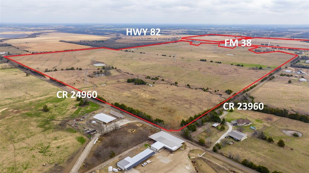 Discover 494+- acres of wide-open Texas ranch land positioned just off Highway 80 West in the Brookston community. This expansive tract offers the rare combination of size, accessibility, and readiness—all utilities are already connected, giving future owners a head start on development, ranching operations, or recreational use. Whether you’re expanding a cattle operation, seeking a large recreational tract, or securing a long-term land investment in Lamar County, these tracts delivers the scale, location, and infrastructure to make it happen. With utilities already on site and highway frontage, the groundwork is set for your vision.

Features
•  Rolling, open acreage ideal for cattle, hay production, or large-scale ranching
•  Mixture of pasture and natural cover, offering both productivity and privacy
•  Excellent access from Highway 80 West, providing convenience without sacrificing seclusion
•  Ample space for building a home, barns, working pens, or expanding existing operations
•  Strong potential for hunting, recreation, or long-term investment

Disclaimer: All information provided herein was acquired from sources deemed reliable and is believed to be accurate. However, we do not warrant its accuracy or completeness and recommend that every item of interest be independently verified by Purchaser.