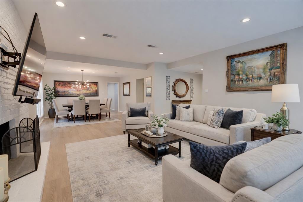 Motivated Seller! Looking for a 3-bed garden home in Mont Del with modern updates and a quiet, connected location? Welcome to 54 Legend Road in Benbrook, a beautifully updated 3-bedroom, 2-bath home in Fort Worth’s coveted Mont Del neighborhood. This spacious 2,268 square foot residence blends comfort, style, and low-maintenance luxury, just minutes from Fort Worth Country Day, Clearfork, and the Trinity Trails. Step inside to discover a fully remodeled kitchen and both bathrooms, along with SPC luxury vinyl flooring and plush carpet upstairs. The open-concept living space flows beautifully, anchored by large windows and a cozy fireplace. The kitchen features sleek cabinetry, stone countertops, and stainless steel appliances, ideal for home chefs and entertainers alike. Additional updates include a brand-new HVAC system and water heater (both 2023), providing year-round comfort and efficiency. The generously sized bedrooms offer ample storage, and the primary suite is a true retreat with a spa-like bath.Outside, enjoy the ease of a low-maintenance lot (0.179 acres), perfect for down-sizers or those who love to lock and leave. The 2-car garage and private driveway offer convenience, while the no-HOA setting gives you flexibility and freedom. Located in the Fort Worth ISD, this home is especially appealing to families connected to nearby private schools. Whether you're downsizing in style or moving closer to the city's best amenities, 54 Legend Road offers refined living in one of Fort Worth’s most desirable pockets.