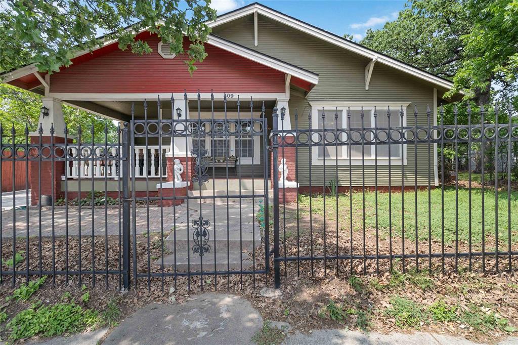Step into the charm of 1923 at 409 N Sylvania Ave in Fort Worth—where timeless character meets modern updates. This 2-bedroom, 2-bath home offers a warm, inviting layout filled with natural light and original details that reflect its historic appeal, paired with thoughtful improvements for today’s lifestyle.

The flexible floor plan includes two full bathrooms, ideal for guests, roommates, or added convenience. The kitchen provides ample storage and workspace, ready for everyday living or your personal touch.

Situated just minutes from downtown Fort Worth with easy access to dining, shopping, and major highways, this home offers both charm and location. The spacious yard provides room to relax, entertain, or expand.

A great opportunity to own a character-filled home with modern comfort in a central location.  The area offers special zoning for residential or commercial.