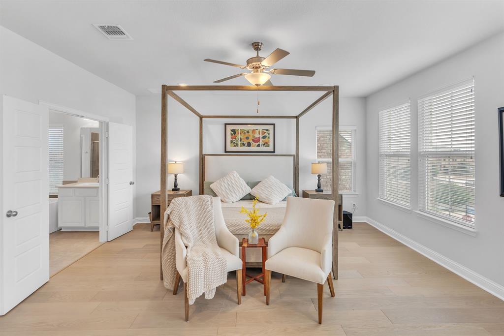 Welcome to 1005 Boyd Lane in the heart of Euless—a beautifully updated 2,822-square-foot, three-story home designed for today's flexible lifestyles. Featuring a bedroom on every floor, this unique layout is ideal for multigenerational living, frequent guests, or professionals seeking privacy and convenience. The home offers a dedicated office with elegant French doors, a spacious game room, and the flexibility to convert either space into additional bedrooms as your needs evolve. Recent upgrades include stylish wood-plank flooring throughout the second and third floors and newer appliances, creating a move-in-ready experience. Enjoy a low-maintenance, lock-and-leave lifestyle with front-yard mowing covered by the HOA, while taking advantage of exceptional community amenities including a resort-style pool, clubhouse, scenic water features, and miles of jogging and biking trails. Perfectly located with easy access to Dallas Fort Worth International Airport, this home is an outstanding opportunity for executives, and anyone seeking comfort, convenience, and versatility in one exceptional property.