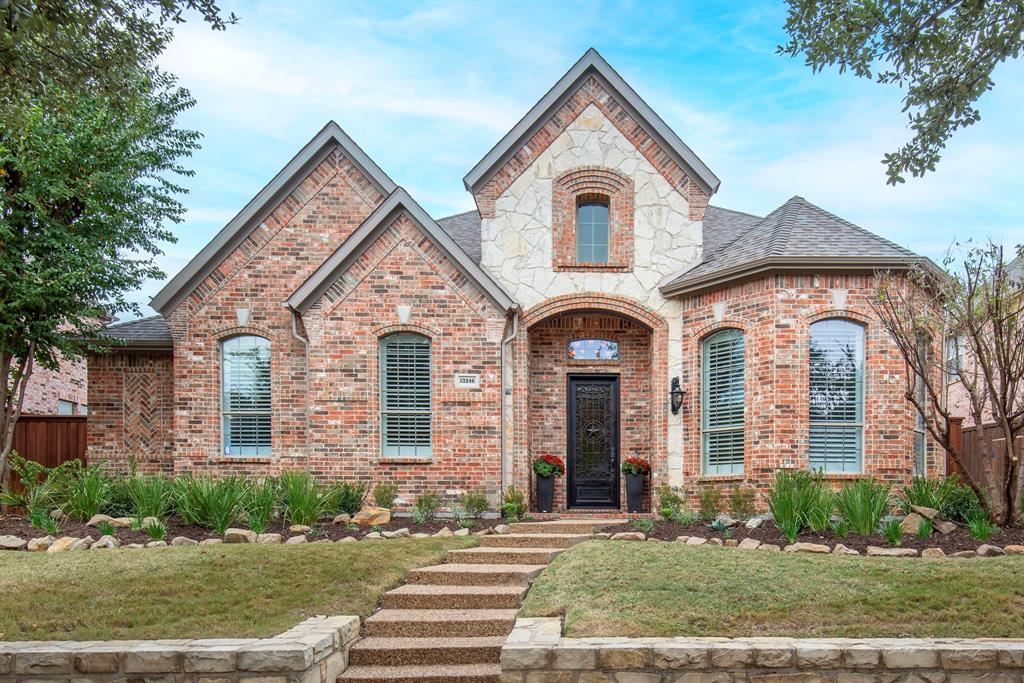 This Elegant Drees Custom Home is located on one of the largest lots in the Cypress Creek Neighborhood.  Upon entering, you will be welcomed by the open floor plan, designer touches, plantation shutters, stone fireplace and soaring ceilings throughout the home. Your kitchen is a chef's dream with an updated lighting, white cabinets, beautiful granite, stainless steel appliances, gas cooktop and an oversized island. The large primary bedroom with hand-scraped wood has a completely remodeled luxurious freestanding bathtub and walk-in shower.  Upstairs are 3 additional bedrooms, 2 Baths, a large-screened theater, sun-filled exercise room. Enjoy outdoor living and entertaining in your one of-a-kind backyard oasis. Impressive features include an updated covered private patio, outdoor kitchen, spacious cabana with bricked fireplace and a year-round resort style pool with waterfall, premium synthetic turf and new custom fence with electric gate. You do not want to miss this beautiful home!