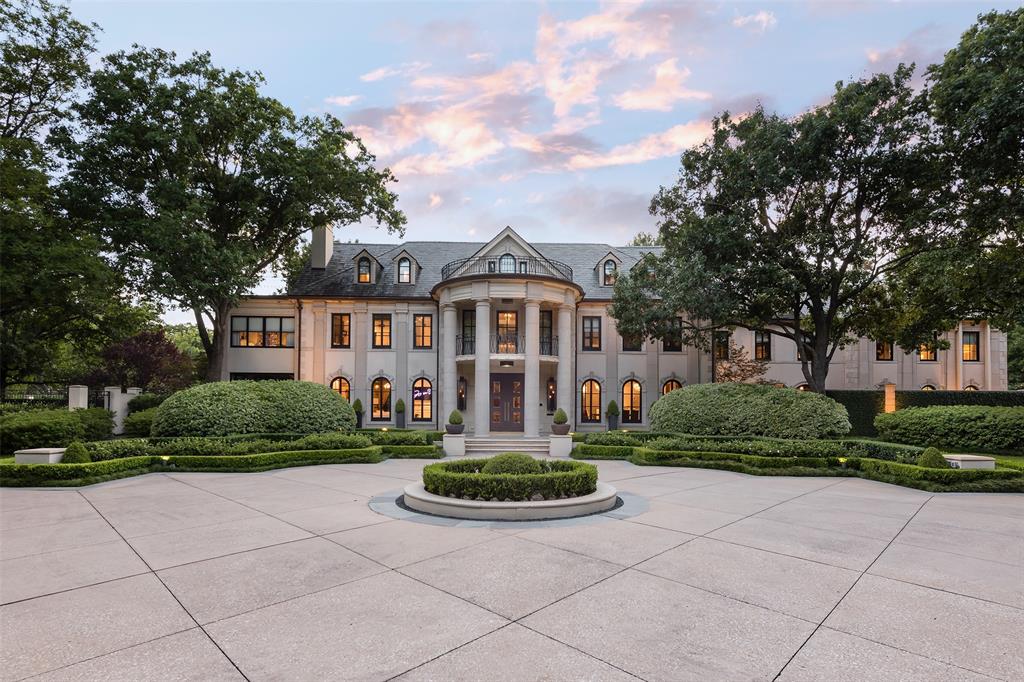 A 1.802-acre masterpiece of privacy, elegance, and luxury living—beautifully updated by Sebastian Construction Group—awaits behind the gates of 6601 Hunters Glen, in one of Dallas’ most prestigious neighborhoods, Volk Estates. This iconic three-story estate has been updated, including all bedrooms, bathrooms, family spaces, offices, and media areas. The result is a seamless blend of timeless architecture and modern functionality, with all-new lighting, HVAC, and smart-home systems. The lavish grounds showcase private gardens and courtyards, a tennis and pickleball court, sculpture garden, putting green, children’s playground, and a two-story cabana with guest quarters and a completely remodeled gym. The pool was resurfaced and re-tiled with new pavers, the backyard bar was rebuilt, and patios were resealed. Inside, highlights include soaring dual staircases, ten wood-burning fireplaces, breathtaking terraces, and four gracious bedroom suites. Additional features include Savant home automation for TVs, music, and gates; a Lutron lighting system; and an integrated Ring and Luma security network with approximately a dozen cameras. A true statement of sophistication and modern luxury in the heart of Dallas.