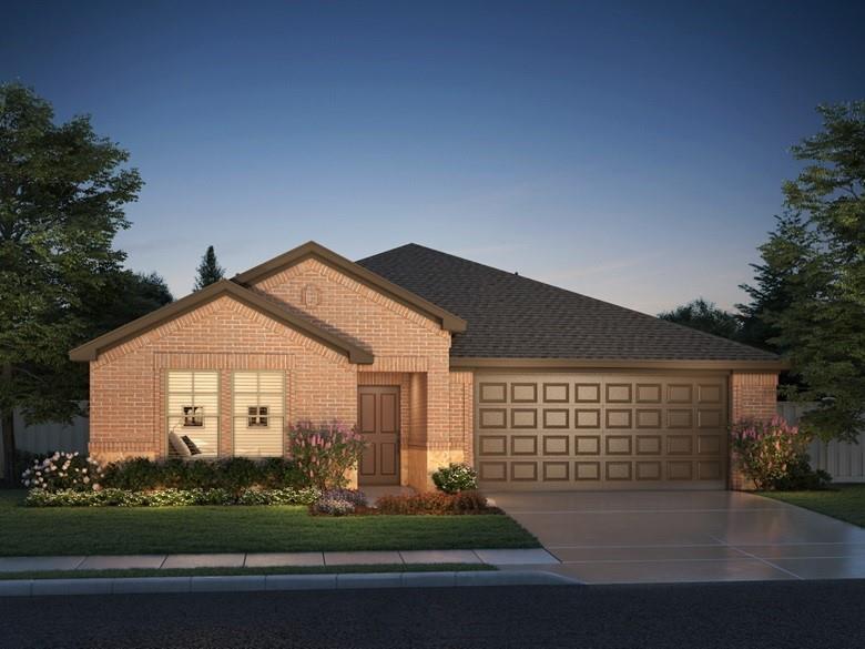 Brand new, energy-efficient home available by Jan 2024! The versatile flex space makes a great study or game room and storage helps put everything in its place. Pebble cabinets with shaded grey granite countertops, brown grey EVP flooring with multi-tone carpet in our Elemental package. Located just minutes from downtown Fort Worth, this community features access to parks, trails, and a community center. Let the kids burn some energy at the nearby playground and resort-style pool or hop on nearby Business 287 and head out for a night on the town. We also build each home with innovative, energy-efficient features that cut down on utility bills so you can afford to do more living.*  Each of our homes is built with innovative, energy-efficient features designed to help you enjoy more savings, better health, real comfort and peace of mind.