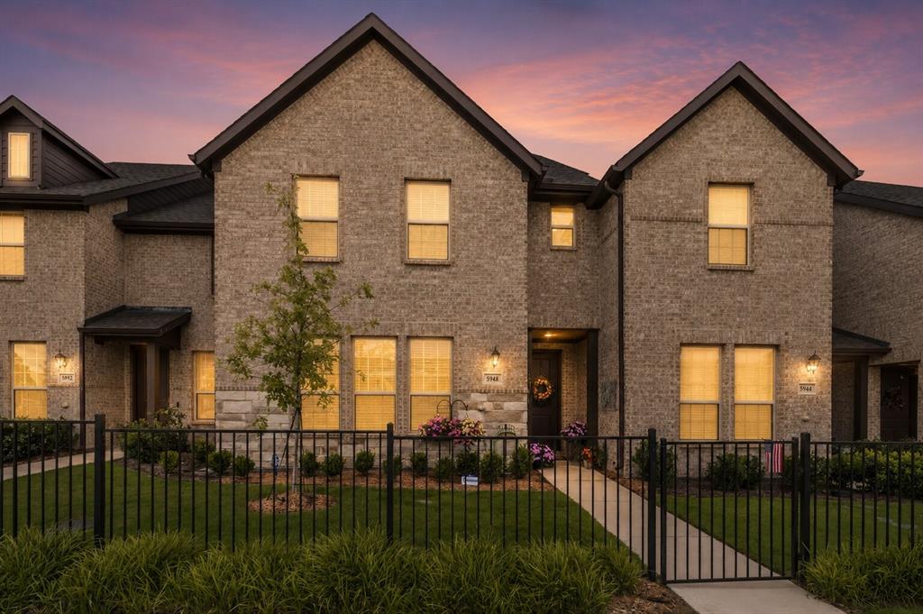 OPEN HOUSE ON 6.13, SAT, AT 2-4PM!!

*LOCK-AND-LEAVE LIFESTYLE!!*OPEN-CONCEPT DESIGN!!*KELLER ISD!!*
Looking for a low-maintenance, lock-and-leave lifestyle without sacrificing comfort or style? Welcome to this beautifully maintained 3-bedroom, 2.5-bath townhome in the highly desirable Bursey Road Townhomes community. Built in 2023, this thoughtfully designed residence offers modern finishes, spacious living areas, and the convenience of HOA-maintained front and back yard care, allowing you to enjoy homeownership with minimal exterior upkeep. The open-concept main level is filled with abundant natural light and showcases wood-look tile flooring throughout the living, dining, and kitchen areas. The spacious living room flows seamlessly into the dining space and well-appointed kitchen, creating an inviting atmosphere for both everyday living and entertaining. The kitchen features abundant white cabinetry, quartz countertops, stainless steel appliances, subway tile backsplash, a large center island with breakfast bar seating, and exceptional storage and prep space. Upstairs, the private primary suite serves as a relaxing retreat with a spacious walk-in closet, dual-sink vanity, and oversized walk-in shower. Two generously sized secondary bedrooms share a full bath, while the versatile upstairs flex space offers endless possibilities as a game room, media room, home office, fitness area, or additional living space. Additional highlights include an attached 2-car garage with upgraded epoxy flooring, energy-efficient construction, and neutral designer finishes throughout. Ideally located just steps from Indian Springs Middle School and within award-winning Keller ISD, this move-in-ready home is also conveniently located near shopping, dining, entertainment, and major roadways. Offering the perfect blend of low-maintenance living, modern style, and everyday convenience, this exceptional townhome is ready to welcome its next owner.