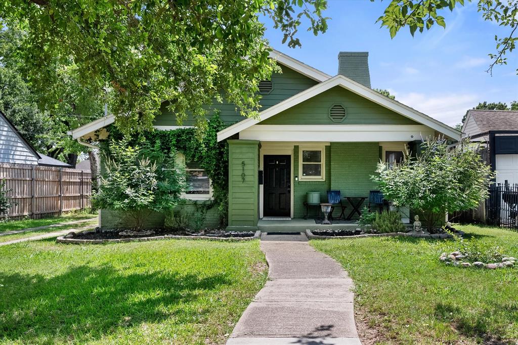Built in 1926, this beautifully maintained Craftsman-style home blends historic character with everyday comfort. Featuring 3 bedrooms and 2 bathrooms, the home showcases the architectural details and warmth that make older homes so desirable, while offering the functionality today's buyers need.

The inviting front porch sets the tone, welcoming you into a space filled with charm and personality. Outside, the deep lot provides plenty of room for entertaining, gardening, play, or future possibilities. Mature trees and established landscaping create a peaceful setting right in the heart of the city.

Conveniently located with easy access to major highways and just minutes from Dallas Love Field Airport, this home offers an ideal combination of character, location, and accessibility. Whether you're commuting across DFW or enjoying nearby dining, shopping, and entertainment, you'll appreciate being close to it all while coming home to a piece of Dallas history.

Don't miss the opportunity to own this charming 1926 gem with timeless appeal and modern convenience.