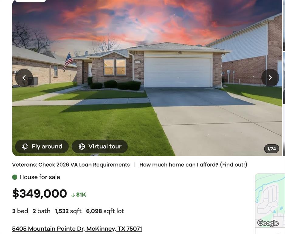 Nice 3 bedrooms, 2 full bathroom house in a desirable Mckinney neighborhood. Many new updates: stainless-steel dishwasher, new kitchen sink, new microwave-range, new stove-oven, new HVAC system, new laminated flooring, new water heater, new paints, new ceiling fans, all in 2021~2022.