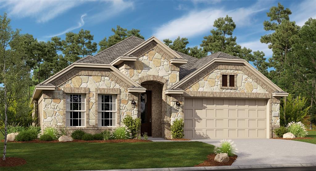 This single-level home showcases a spacious open floorplan shared between the kitchen, dining area and family room for easy entertaining, along with access to an outdoor space. An owner’s suite enjoys a private location in a rear corner of the home, complemented by an en-suite bathroom and walk-in closet. There are two secondary bedrooms at the front of the home, ideal for household members and overnight guests.      

Prices and features may vary and are subject to change. Photos are for illustrative purposes only.