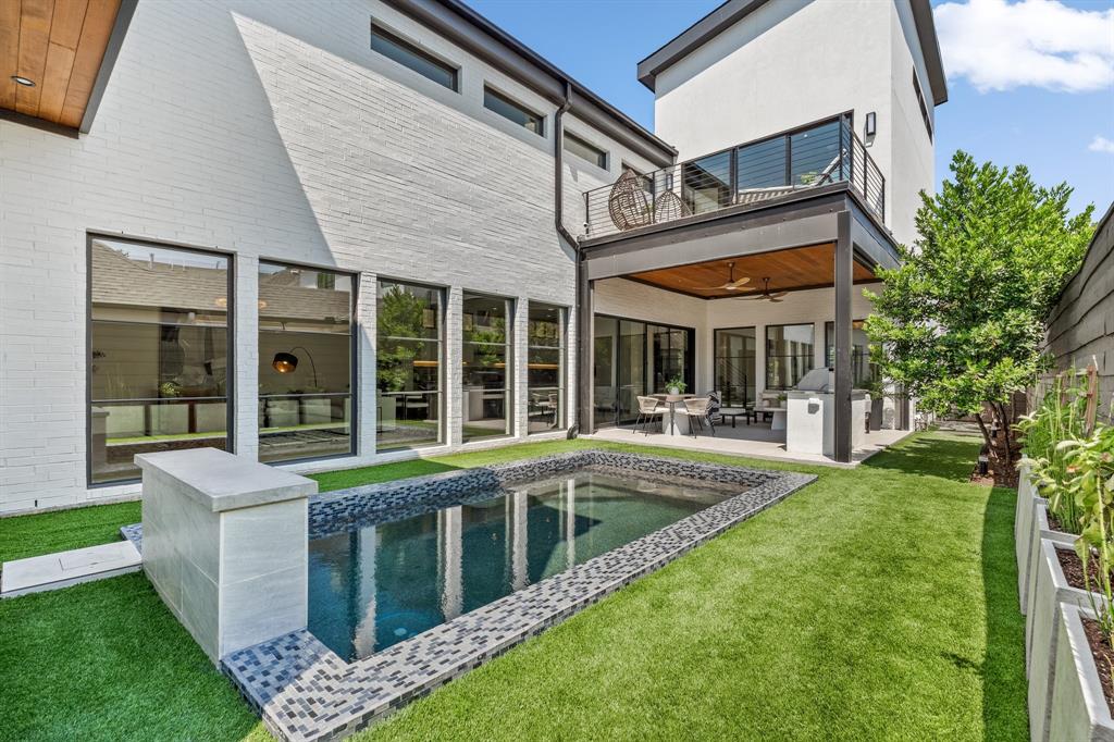 MOTIVATED SELLER, bring all offers! Welcome to your dream home, nestled in the prestigious Bird Streets. This completely remodeled luxury home has been transformed with over $1mil in premium upgrades, offering an unparalleled blend of sophistication and modern convenience. The open-concept main floor includes a custom DaVinci fireplace in the family room, creating warm and inviting spaces for entertaining as well as a dedicated formal living room and dining room.  The gourmet kitchen is a chef's delight, outfitted with a $59K appliance package. It includes a Wolf Dual Fuel Smart Range-double oven, a Miele refrigerator-freezer, a Miele coffee system, and a Sub-Zero wine fridge. Custom high gloss, Brazilian made cabinetry, valued at over $600,000, elevates both the functionality and aesthetics of the kitchen.  Exuding opulence and tranquility, the primary bathroom in this home transform everyday routines into exquisite rituals with features including a Bain Ultra Thermomasseur freestanding tub with a heated backrest, a steam shower with six body sprayers, and a Numi smart toilet. Luxurious Kohler fixtures and floor-to-ceiling porcelain slabs in the guest bath add a touch of opulence. The outdoor living space is equally impressive, with a drop-down screened-in patio that overlooks a self-cleaning pool equipped with an AquaCal Heat N’ Cool system, allowing for year-round enjoyment. The surrounding turf grass provides a low-maintenance, green landscape. This home is pre-wired for networking, security, and AV systems, making it ready for seamless home automation. It also includes two Span smart electrical panels and a Tesla charger, ensuring it is equipped for modern energy needs.Throughout the home, Restoration Hardware chandeliers, valued at over $47,000, add a luxurious ambiance.