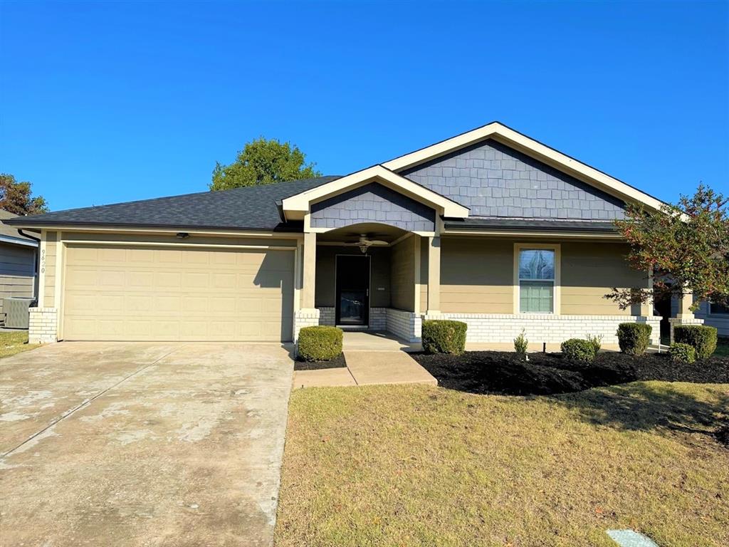 This stunning home, nestled in the sought-after Eagles Nest Westridge community within Frisco ISD, offers 3 bedrooms, 2 baths, and an open living space connecting to a granite-adorned kitchen with a breakfast area. Highlights include a water softener system, split bedrooms, and a separate laundry room. The primary bedroom boasts double sinks, a separate shower, and a garden tub. Step outside to a large backyard with an extended patio for relaxation. Conveniently located near parks, pools, trails, schools, and shopping.