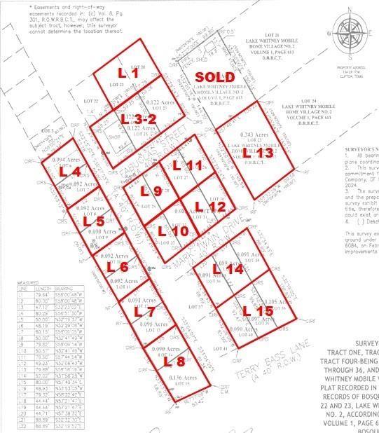 Lake Whitney Mobile Village - Residential