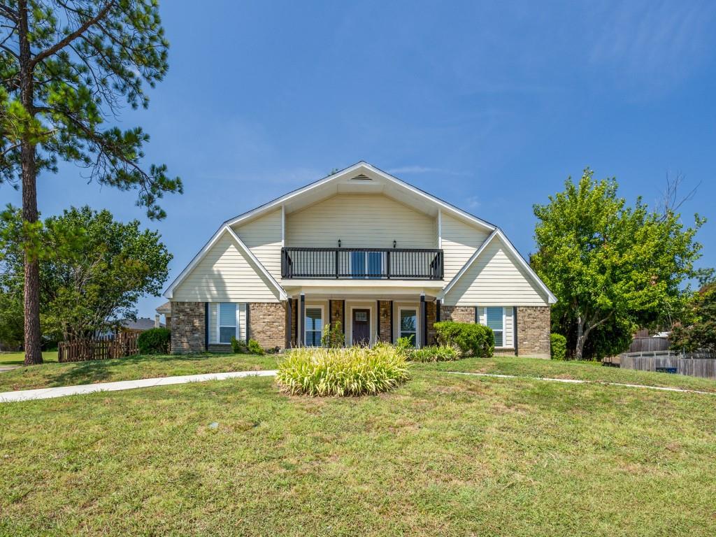 NO BLIND OFFERS!    This beautiful, two story, spacious home is a must-see.  In a lovely, quiet neighborhood this home sits on a large corner lot with extra front parking features.  Completely remodeled with the latest and most modern details this home is great for any size family.  Some of the new features include, new fresh bright paint, hardwood flooring, new carpet, a large wood burning fireplace with mantle, modern ceiling fans, lighting, and chandelier, granite countertops, walk in closets, 3 large bathrooms with walk in showers.  A huge master bedroom and bathroom upstairs has a private balcony overlooking the front area of the home.  The kitchen newly remodeled with beautiful painted cabinets, modern appliances, sink, and faucet.  A large utility room, entry from the kitchen.  Outdoors you will see a spacious front and backyard with a wood fence in back.  The front of the home has a partial circular drive for extra parking.  Don't miss out on a tour of this lovely home.