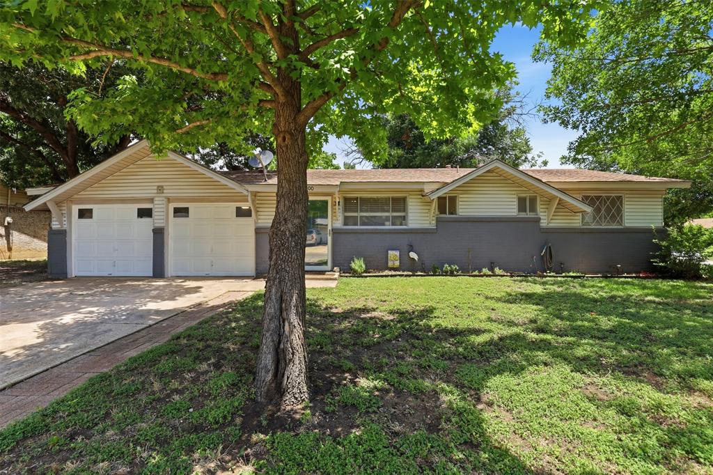 Welcome home to the heart of Burleson, where small-town charm meets everyday convenience. This beautifully maintained 3-bedroom, 2-bath home offers the perfect balance of comfort and accessibility, just minutes from shopping, dining, and parks. Need to commute? Fort Worth is just a short drive away, making it easy to enjoy everything from a quick trip to work to a night out at the Stockyards. Inside, you'll find a functional, inviting layout with durable vinyl flooring throughout the main living areas, cozy carpet in the bedrooms, and a kitchen designed for gathering. Granite countertops, updated appliances, and a gas cooktop make cooking at home both easy and enjoyable. Step outside and imagine slow mornings with a cup of coffee on the oversized covered patio as the mature trees provide shade and privacy. The spacious corner lot offers room to relax, entertain, garden, or simply enjoy the outdoors, while two storage sheds, one of which is brand new, provide plenty of space for tools, hobbies, and seasonal décor. Whether you're hosting friends, spending quiet evenings at home, or taking advantage of everything Burleson and nearby Fort Worth have to offer, this home is ready to fit your lifestyle.