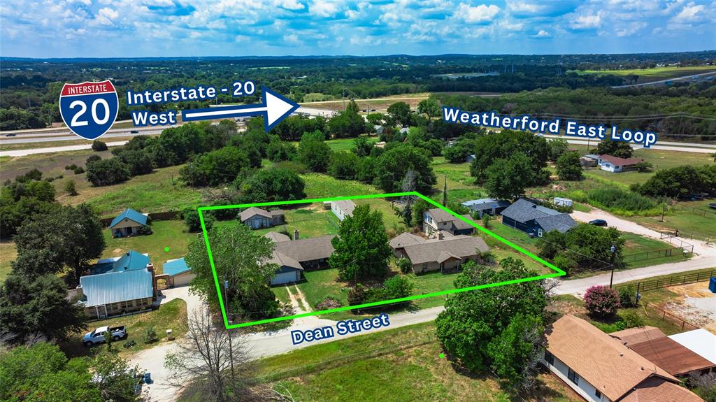 Prime Commercial Land in the fast growing City of Weatherford, Texas. Being located across the street from the new proposed Costco, down the street from new restaurants and all the dinning and shopping options, this makes for a great location for your next development. This property is directly adjacent to a new proposed retail commercial development and has very easy access to Interstate I-20 with high daily traffic counts.