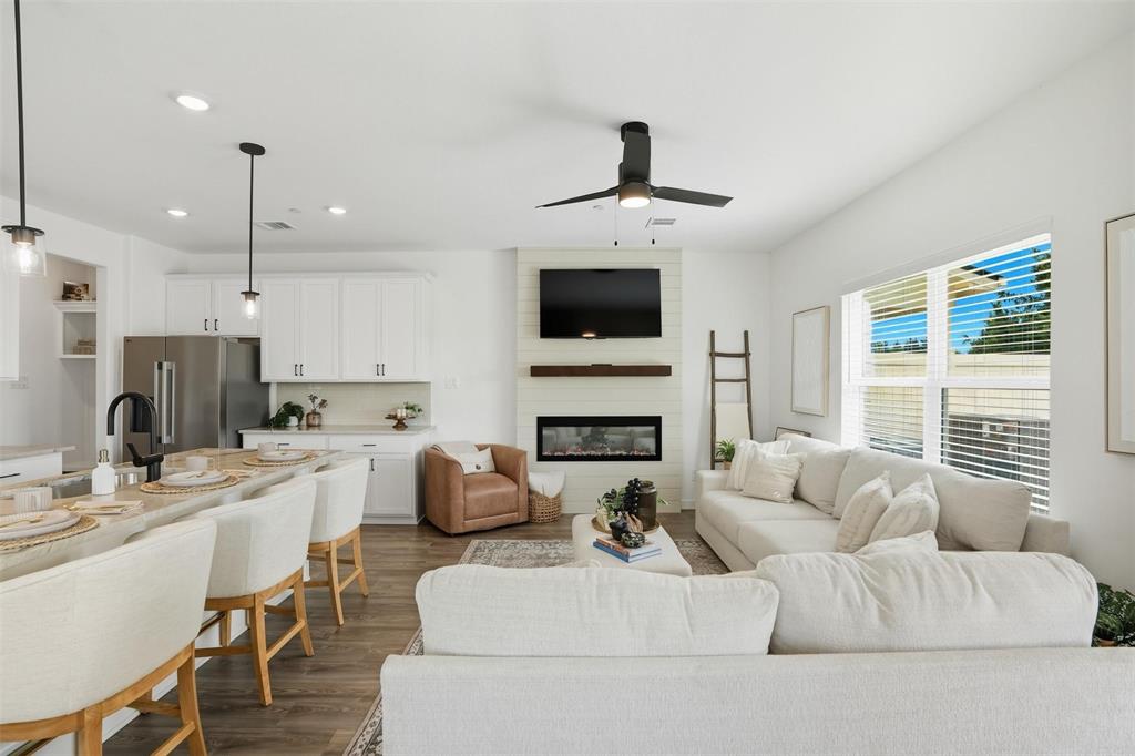 Discover the lifestyle you’ve been waiting for at Heath’s premier Golf & Yacht Club community by Direct Residential Communities. This brand-new Townhome blends modern design with effortless, low-maintenance living—perfect for buyers who want style, comfort, and the freedom of a true lock-and-leave home.
With 3 spacious bedrooms, 2.5 baths, and approximately 1,791 square feet, the open-concept layout creates a natural flow between the kitchen, dining, and living areas—ideal for everyday living and entertaining friends and family. Large living spaces, thoughtful design, and modern finishes throughout create a bright, welcoming environment that immediately feels like home.
Outside, the artificial turf provides a beautifully maintained yard year-round without the hassle of upkeep, giving you more time to enjoy the incredible lifestyle that Heath Golf & Yacht Club offers.
Residents enjoy resort-style amenities including a stunning lakeside clubhouse, sparkling pool, state-of-the-art fitness center, tennis and pickleball courts, scenic walking and biking trails, and an on-site restaurant. With nearby lake access and boating opportunities, every day can feel like a getaway.
Located in highly sought-after Rockwall ISD and just minutes from Linda Lyon Elementary, the community combines peaceful neighborhood living with excellent schools. Convenient access to I-30 and Hwy 80 makes it easy to reach Rockwall’s Harbor District for shopping, dining, entertainment, and a quick commute to downtown Dallas.
This is your chance to get in early. Take advantage of this pre-sale opportunity to choose from available interior design packages and personalize your home while construction is underway. Ask about current builder incentives available!
Features The Lexington at Heath Floorplan.